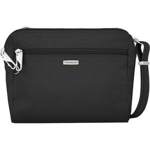 Anti theft crossbody bag convertible waist pack with RFID pocket travel security
